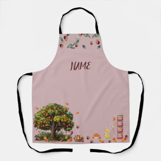 Tablier Apple Orchard Nom Personnalisé Tout Sur Imprimer A
