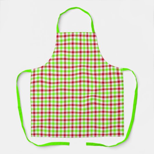 tablier Apple Plaid (Recto)