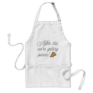Tablier Après ça, on prend de la pizza !