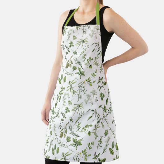 Tablier Apron à thème herbacé (Insitu)