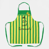 Tablier Apron Ah, la vie et la limonade (Recto)