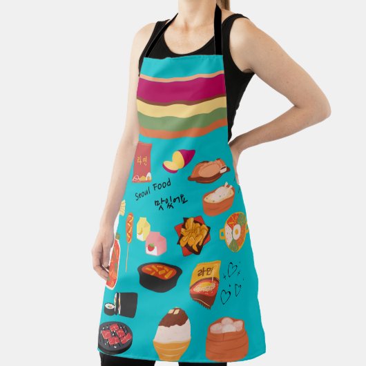TABLIER APRON ALIMENTAIRE DE SÉOULE CORÉEN (Insitu)