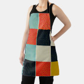 Tablier Apron amusant dans le Motif Patchwork (Insitu)