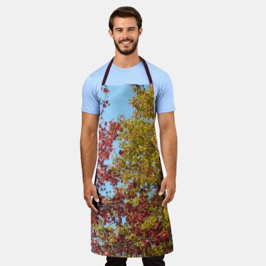 Tablier Apron (ao) - Feuilles d'automne (Porté)