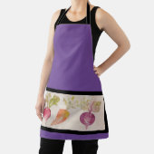 Tablier Apron - Aquarelle Radish, Carotte, Beet (Insitu)