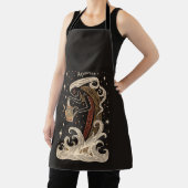 Tablier Apron Aquarius Celestial Zodiac Art (Insitu)