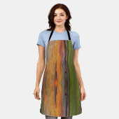 Tablier Apron arc-en-ciel d'Eucalyptus (Porté)