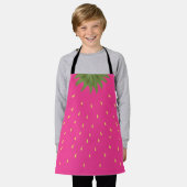 Tablier Apron aux fraises de fruits (Porté)