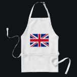 Tablier Apron avec drapeau du Royaume-Uni<br><div class="desc">Ajoutez une touche de fierté britannique à votre cuisine avec cet tablier arborant le drapeau du Royaume-Uni ! Conçu avec une attention minutieuse aux détails, ce tablier célèbre le riche patrimoine et la diversité culturelle représentés par les Union Jack. Le design présente fièrement le drapeau emblématique du Royaume-Uni, avec la...</div>