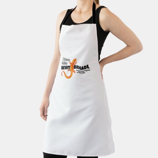 Tablier Apron avec logo Chileno Valley Newt Brigade (Insitu)