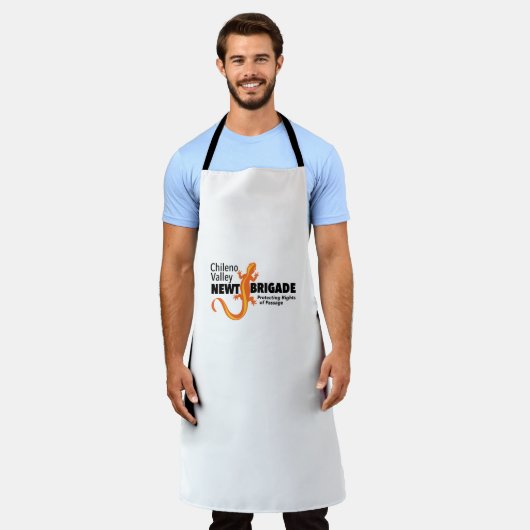Tablier Apron avec logo Chileno Valley Newt Brigade (Porté)