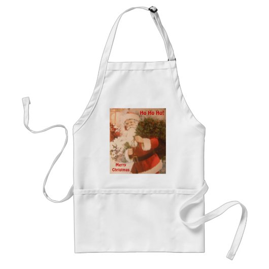 Tablier Apron Avec Père Noël (Devant)