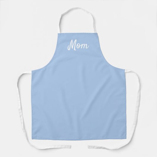 Tablier Apron bleu clair (Recto)