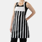 Tablier Apron Cafe Bande noire et blanche (Insitu)
