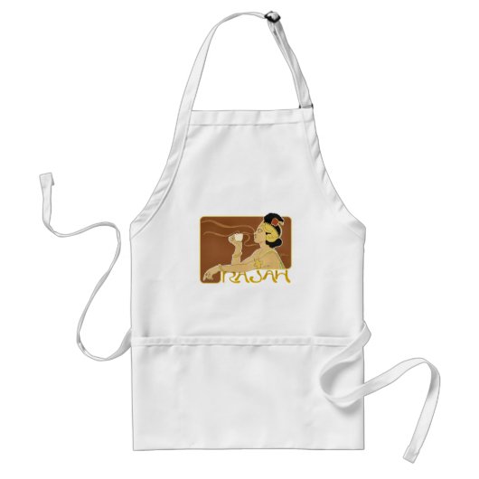 Tablier Apron : Café Rajah Vintage (Devant)