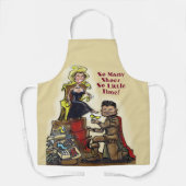 Tablier Apron Carte du monde Animaux (Recto)