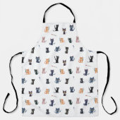 Tablier Apron Chats & Couteaux (Recto)