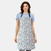 Tablier Apron Chef Dachshund coloré (Porté)