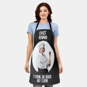 Tablier Apron Chef Photo Personnalisé (Porté)