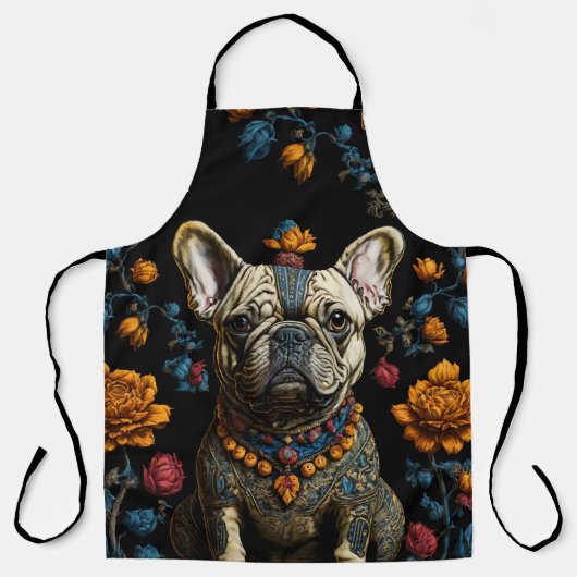 Tablier Apron - Chien de taupe d'art populaire mexicain (Recto)