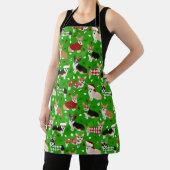 Tablier Apron Chiens de Noël Corgi (Insitu)