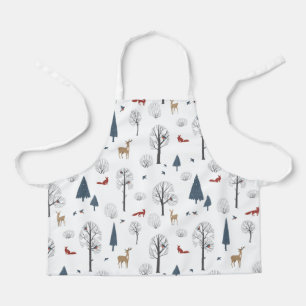 Tablier Apron Children (61 x 51 cm) - Winter Pattern