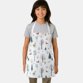 Tablier Apron Children (61 x 51 cm) - Winter Pattern (Insitu)