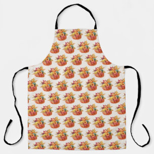 Tablier Apron Citrouille de Thanksgiving