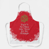 TABLIER APRON CLASSIQUE OZ CHRISTMAS - MAISON POUR LES VAC (Recto)