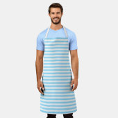 Tablier Apron Clearwater Stripe capri bleu (Porté)