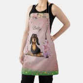 Tablier Apron Dachshund aux cheveux longs (Insitu)