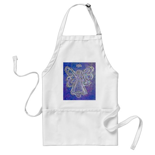 Tablier Apron d'angle violet (Devant)