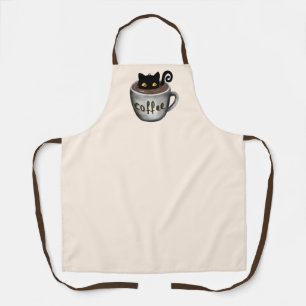 Tablier Apron de café amusant