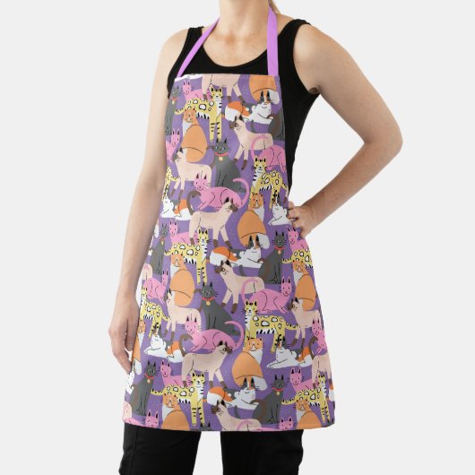Tablier Apron de chats mignons (Insitu)