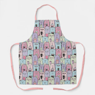Tablier Apron de chats mignons