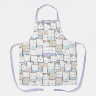 Tablier Apron de chats mignons