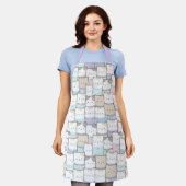 Tablier Apron de chats mignons (Porté)