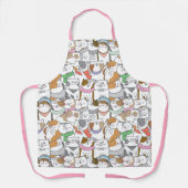 Tablier Apron de chats mignons (Recto)