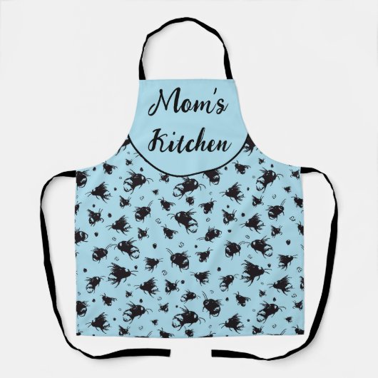 Tablier Apron de chef d'abeille personnalisable | Cadeaux  (Recto)