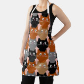 TABLIER APRON DE CUISINE IMPRIMÉE CAT (Insitu)
