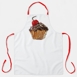 Tablier Apron de cupcake au chocolat