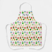 Tablier Apron de Cupcake personnalisé (Recto)