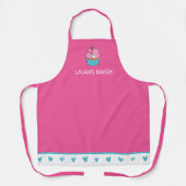 Tablier Apron de cupcake personnalisé pour femmes (Recto)