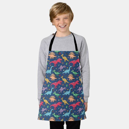 Tablier Apron de Dinosaur Kid (Porté)