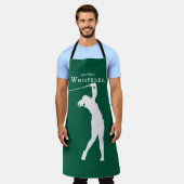 Tablier Apron de Golfeur personnalisable, Citations Whispe (Porté)