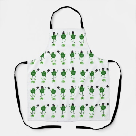 Tablier Apron de grenouilles dansantes (Recto)
