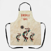 Tablier Apron de Kokopelli au sud-ouest (Recto)