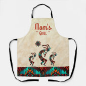 Tablier Apron de Kokopelli au sud-ouest (Recto)