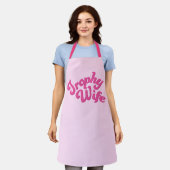 Tablier Apron de la femme du Trophée (Porté)