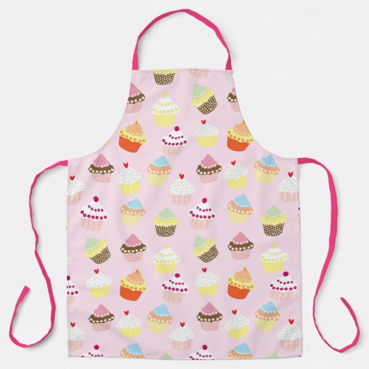Tablier Apron de la fête de Cupcake (Recto)
